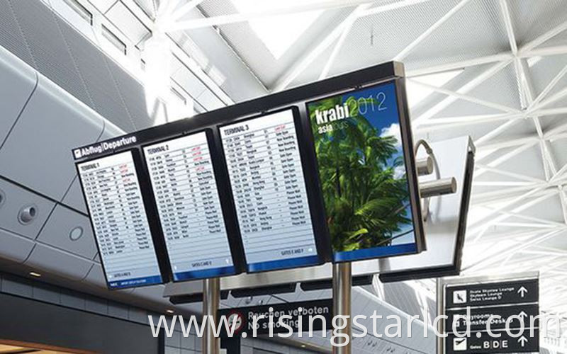 hanging public lcd display hanging public lcd display