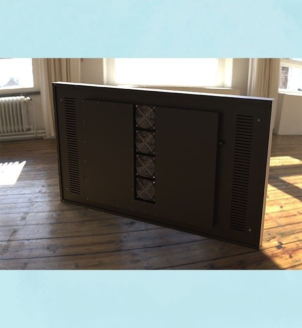 49 Inch window facing display