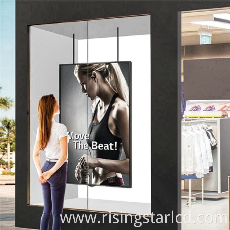 window facing signage