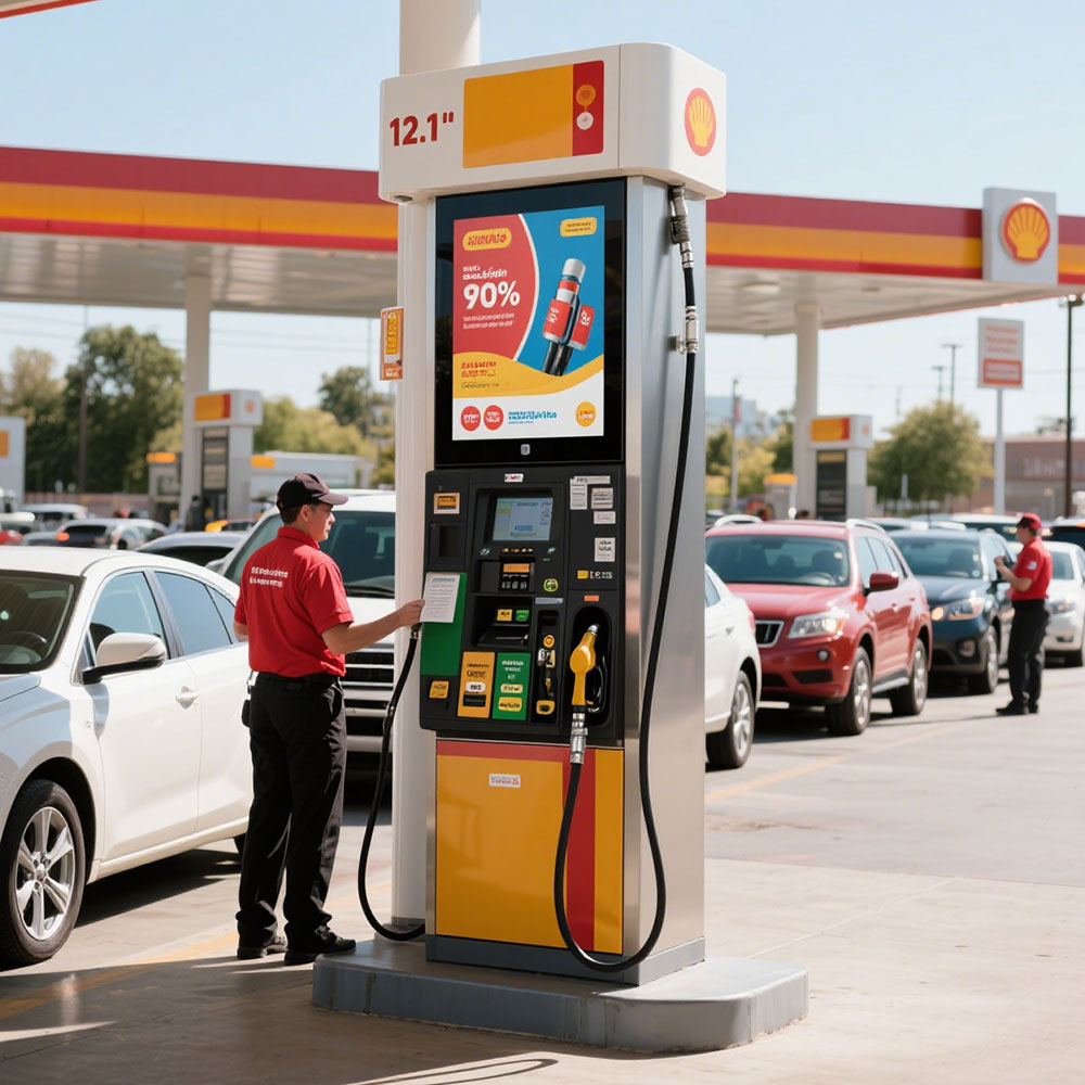 High-Brightness Sunlight-Readable LCD Displays for Outdoor Digital Signage and Transportation Applications