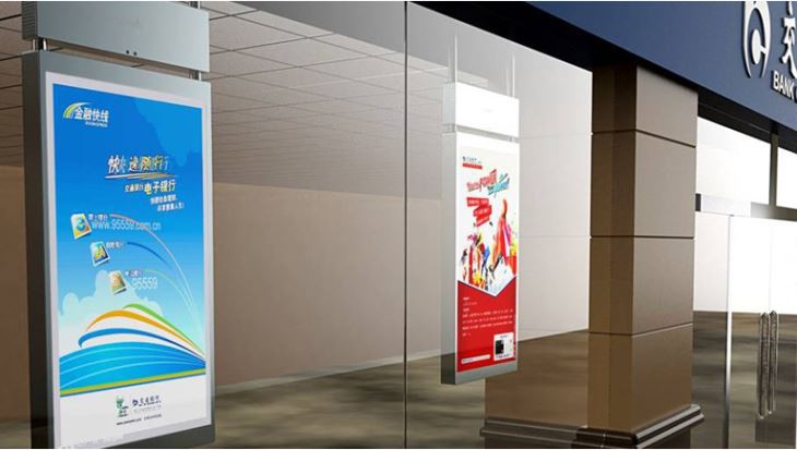 Semi-outdoor Suspended Advertising Player