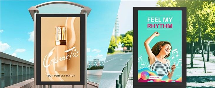 65 Inch Outdoor Sunlight Readable Digital Signage